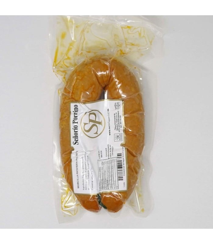 Budinca neagra de cartofi cu miere