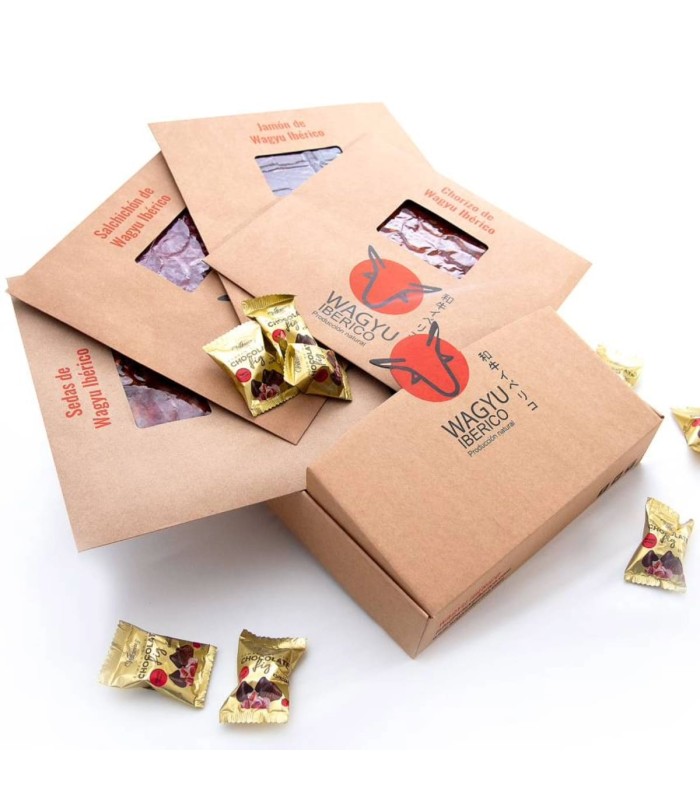 Wagyu Gift Fig Bonbon Ibérico - Give Iberian Gifts - - 1