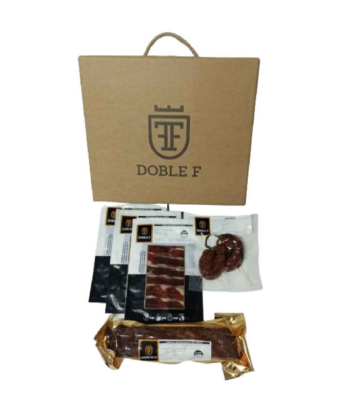 Lot paleta and Sausages of 100% bellota Ibérico