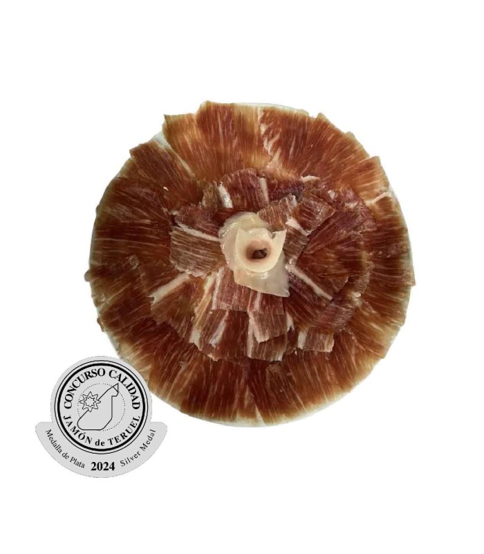 PDO Teruel Ham Cut with a knife - Castelfrío