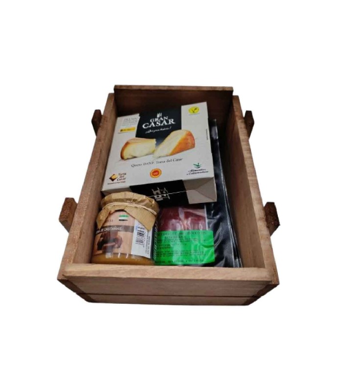 Lotto Ibérico Gourmet con Torta del Casar e Crema di Castagne.