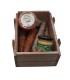 Gourmet Selection Ibérica Basket with Cheese and Cherry Cream