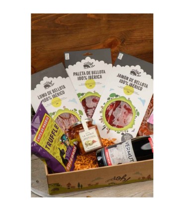 Seleção de Cesta de Presente Original Ibérico bellota Basic