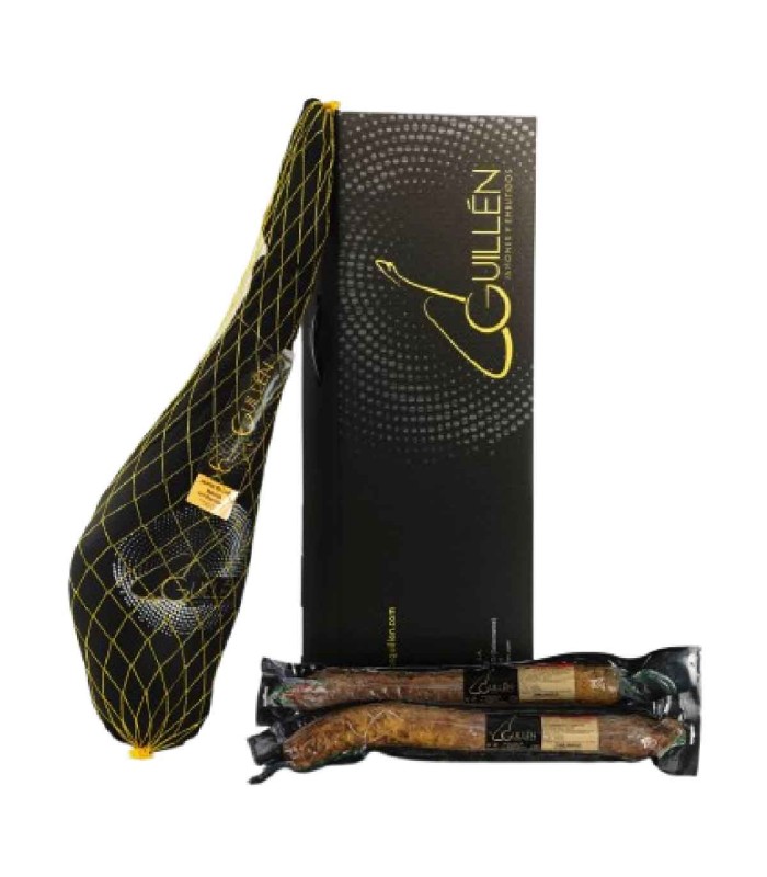 Panier Jambon et Saucisses - Ibéricos Guillén