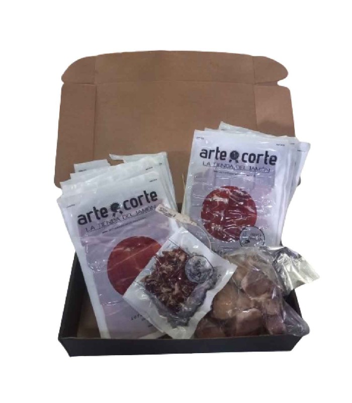 Prosciutto di Monesterio a fette libere cebo 50% Ibérico