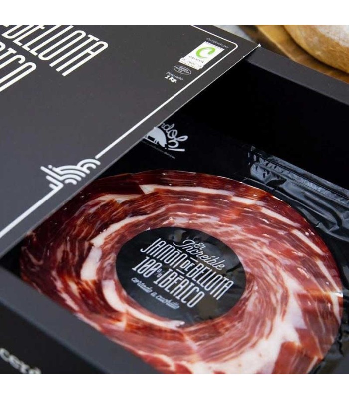 Jamón de Bellota Cuțit 100% ibérico feliat
