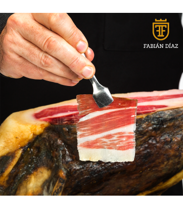 Présentation de la tranche de jambon