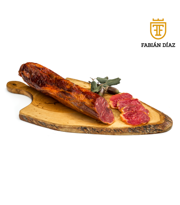 Lomo ibérico of bellota with slices