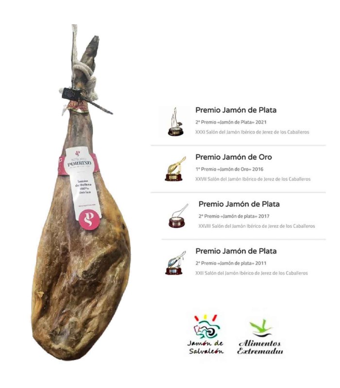 100% bellota Schinken Ibérico g.U. Dehesa Extremadura