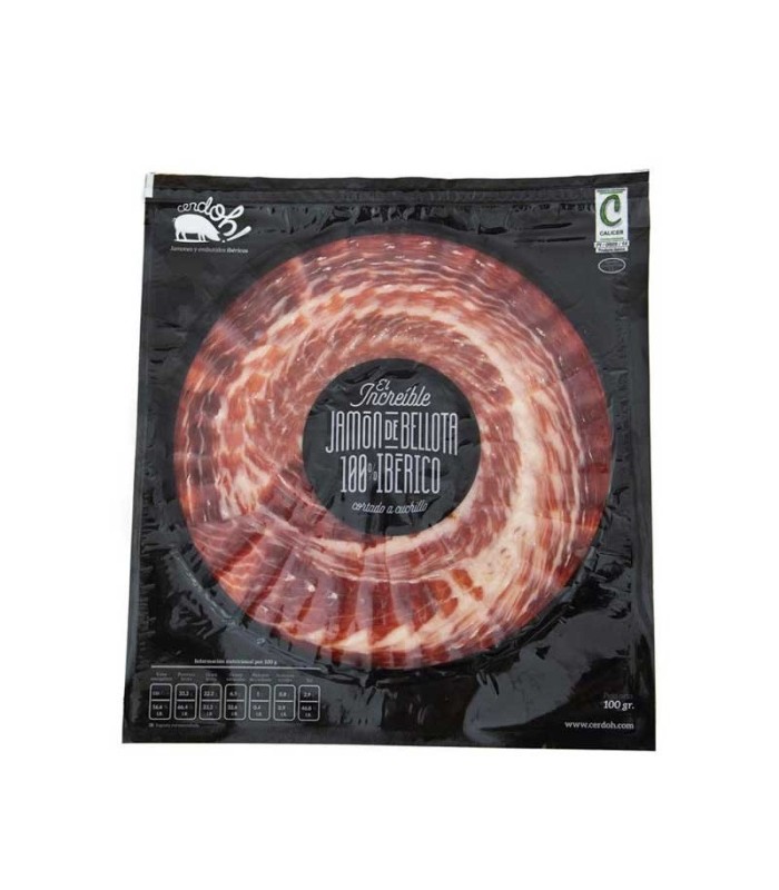 Jambon Bellota couteau tranché