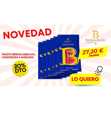Feliat paleta cebo 50% Ibérica