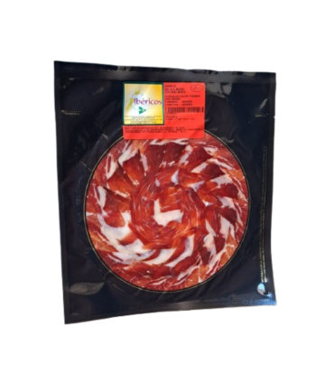 Presunto Saquetas bellota 50% raça ibérica vácuo. Dehesa Grande - Jamón Ibérico faca cortada