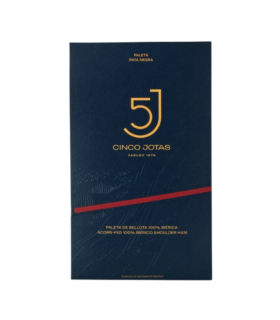 Paleta von bellota 100% Ibérica 5'Jotas von Hand geschnitten