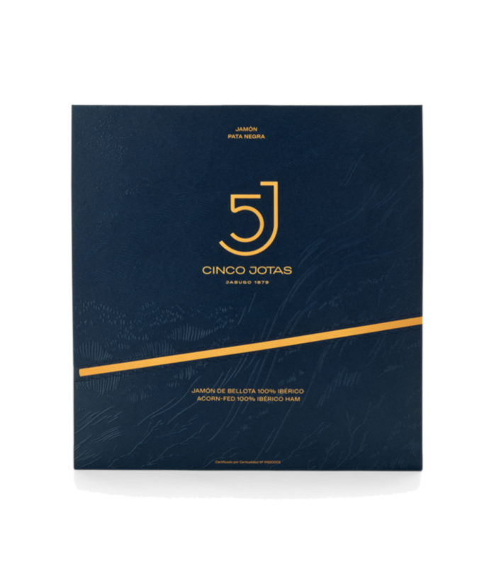 Jamón de Bellota 100% Ibérico 5Jacks von Hand geschnitten