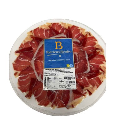 Sliced Ham cebo Campo 50% Ibérico. Iberian Benito