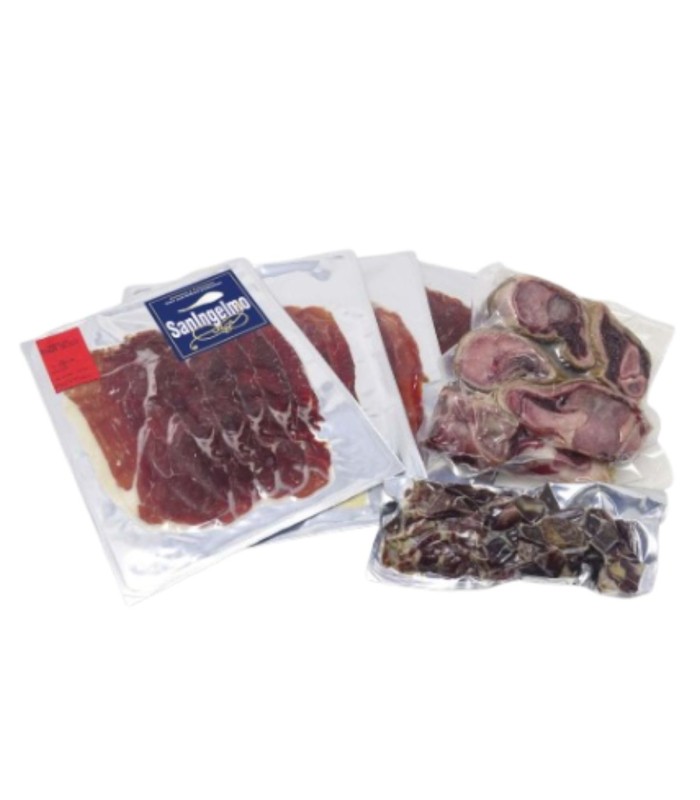 Loncheado Jamón de Bellota 50% Ibérico a máquina. San Ingelmo - Jamón ibérico loncheado -  - 1