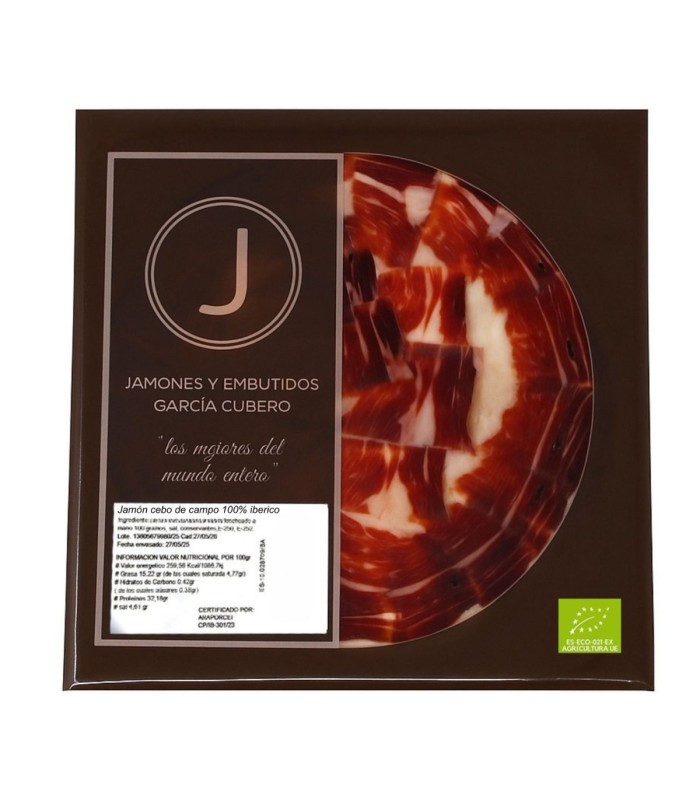 Sliced Jamón De Cebo from Organic Field