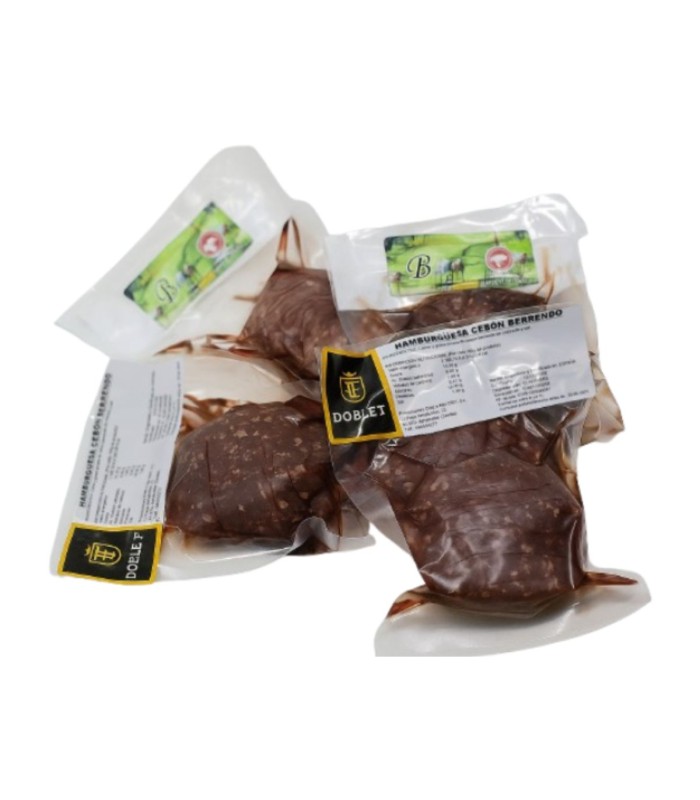 Hamburguesas Cebón 100% raza Autóctona Berrenda. Fabián Díaz