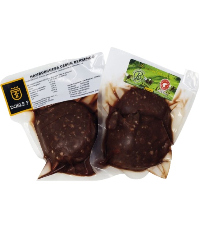 Cebón Hamburgers 100% inheems Berrenda-ras. Doble F - 5
