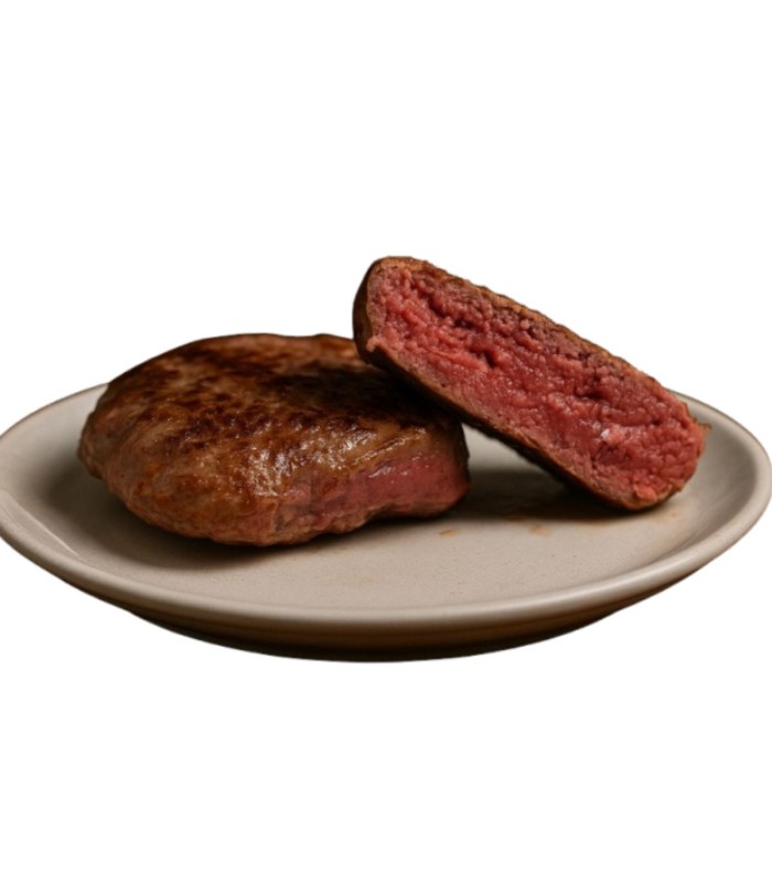 Cebón Burgers 100% Autochthonous breed Berrenda. Fabián Díaz