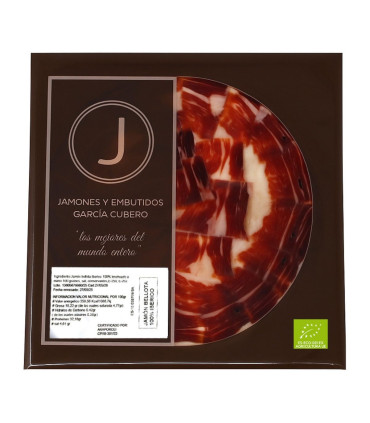 Prosciutto bellota biologico 100% RI affettato. García Cubero - Jamón Ibérico Biologico - - 1