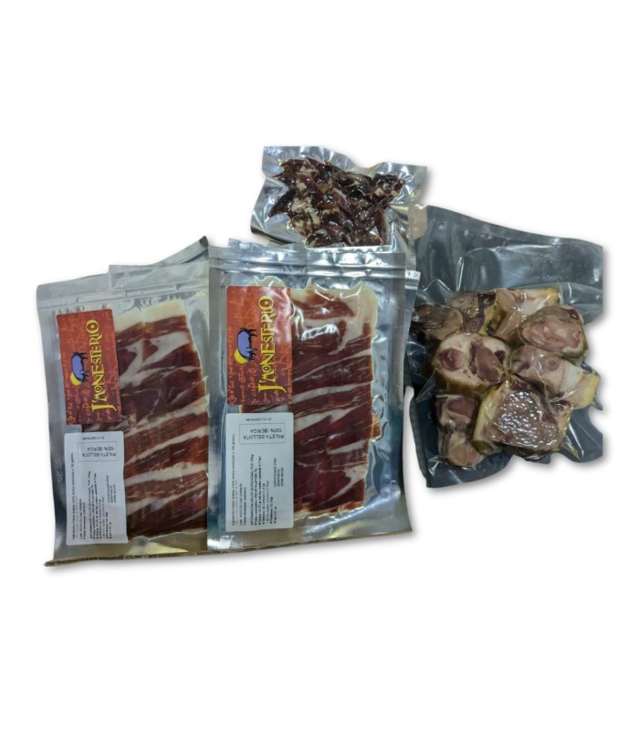 Loncheado de Paleta de Bellota 100% Ibérica. J'Monesterio