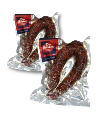 Lot de 2 bellota chorizo Longaniza ibériques. Don Ibérico - chorizo ibérico - - 3