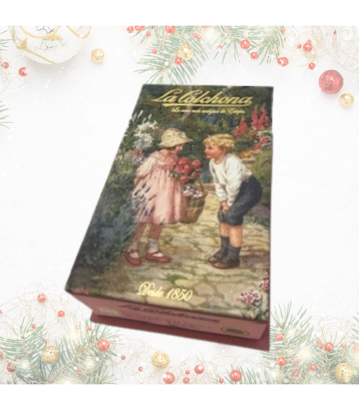 Bonbons de Noël La Colchona ESTEPA - Coffret Millefeuille - Paniers de Noël - - 5