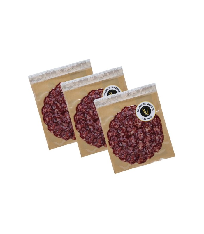 Estuche Jamón y Embutidos Ibéricos de bellota Ibéricos Vizcaíno - Cestas de Navidad con Jamón -  - 1