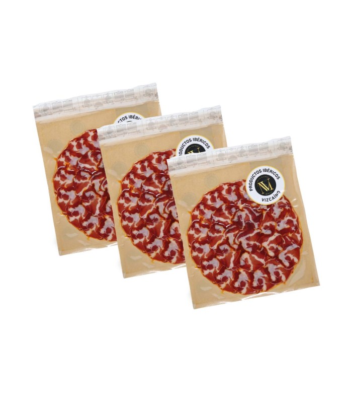 Case of Iberian Ham and Sausages from bellota Ibéricos Vizcaíno - Christmas Baskets with Ham - - 5