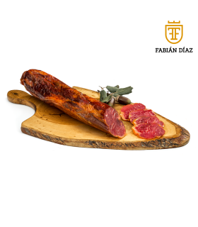 Lomo ibérico of bellota with slices