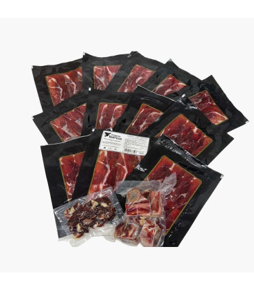Jamón de cebo ibérico loncheado