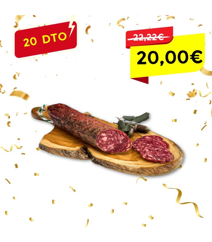 OFERTA SALCHICHÓN DE BELLOTA ARTESANAL