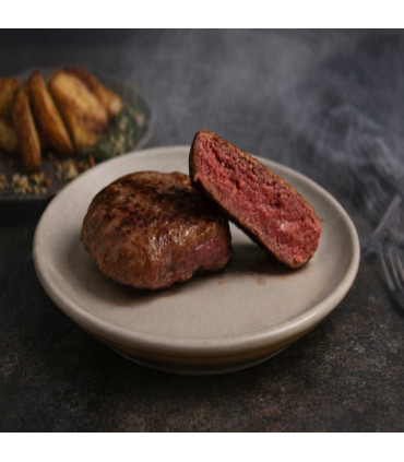 Burger de vită. Sănătos și Natural