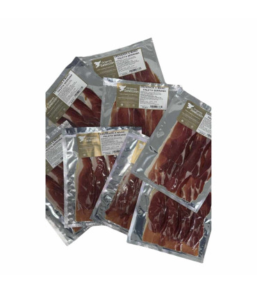 OFERTÓN paleta Serrana bereits geschnitten - Duroc Ham - - 4