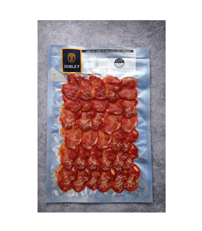 Lomo bellota 100% ibérico FATIADO- Huelva - Lomo ibérico - - 1