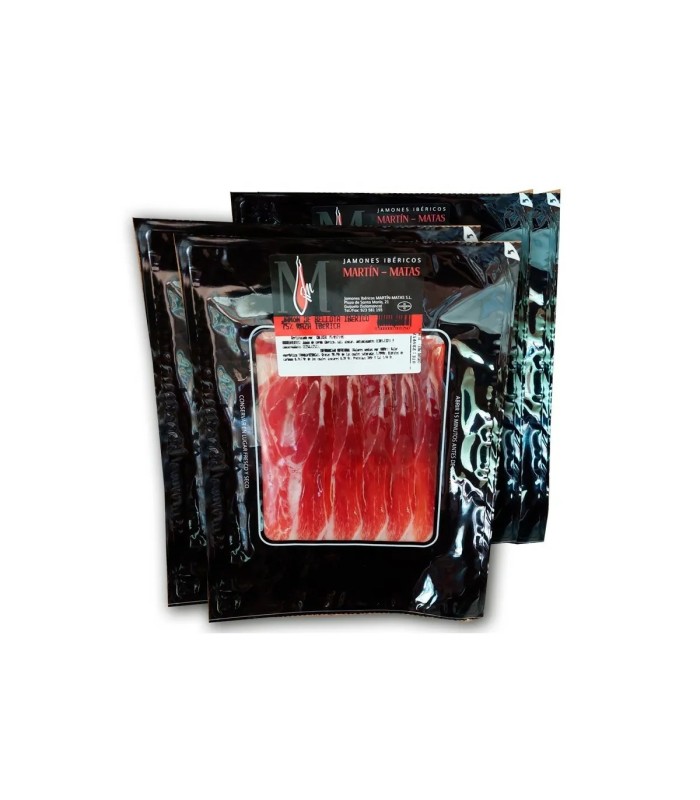 Packen Sie iberischen Schinken und Würstchen bellota . Ledrada (Salamanca) – Iberische Schweine geben – 5