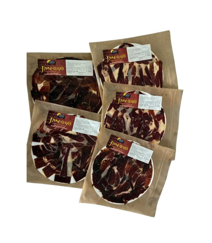 Jamón De Cebo 50% Ibérico Monesterio fatiado - fatiado Jamón Ibérico - 1