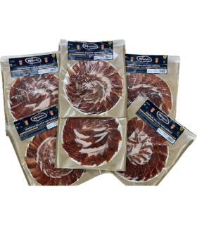 100% ibérico Pata Negra cortado com faca bellota fiambre - fatiado Jamón Ibérico - - 3 2