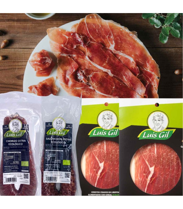 Pack Organic ham and sausage