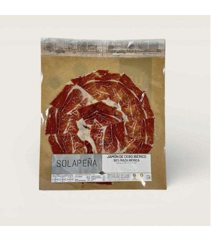 Ham cebo ibérico 50% sliced ibérico