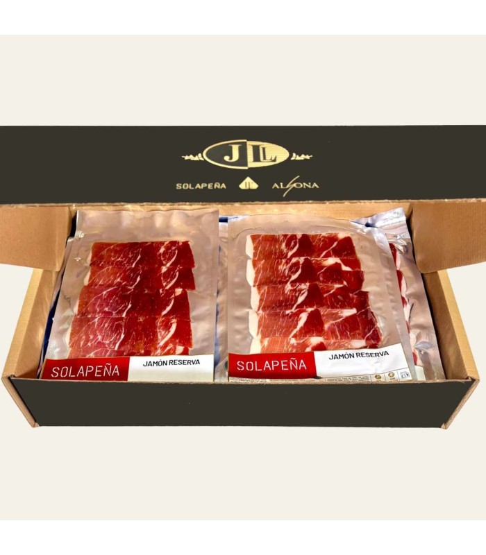 Estuche Solapeña Jamón Reserva - Jamón cebo ibérico 50% raza Ibérica - 1