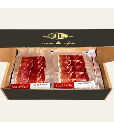 Kopie van ESTUCHE GOURMET SOLAPEÑA JAMÓN CEBO IBÉRICO 50% RAZA IBERICA - 1