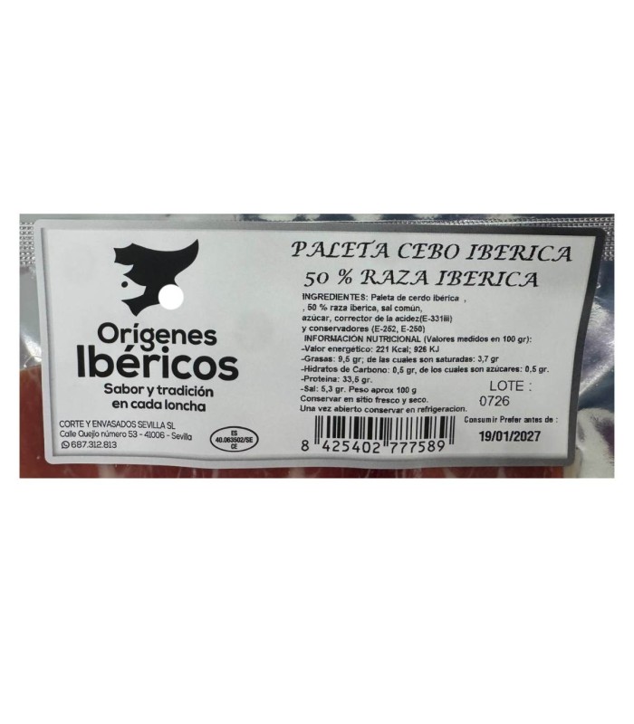 copia di Jamón de cebo 50% ibérico affettati - 2