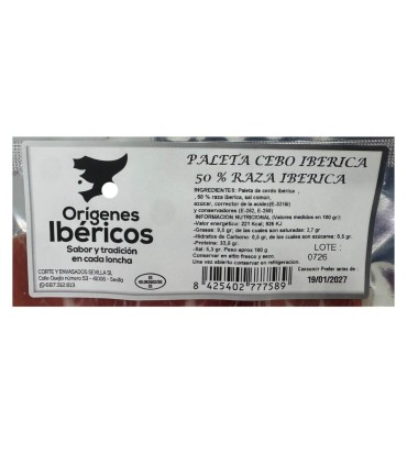 Kopie von Jamón de cebo 50 % ibérico geschnitten - 2