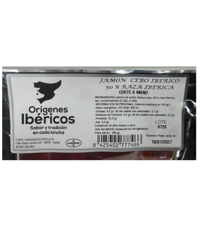 copie de Jamón de cebo 50 % ibérico tranchées - 3