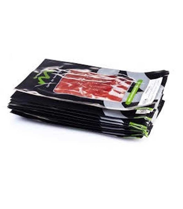 1kg 15 sobres + 2 gratis Jamón de Cebo Campo 75% ibérico Loncheado a cuchillo , Sierra de Monfragüe